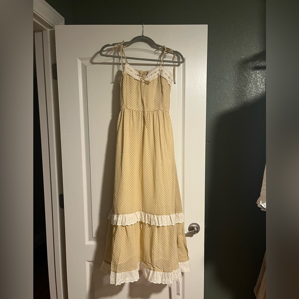 NWT Christy dawn Emma dress in sandstone dot - Picture 7 of 14